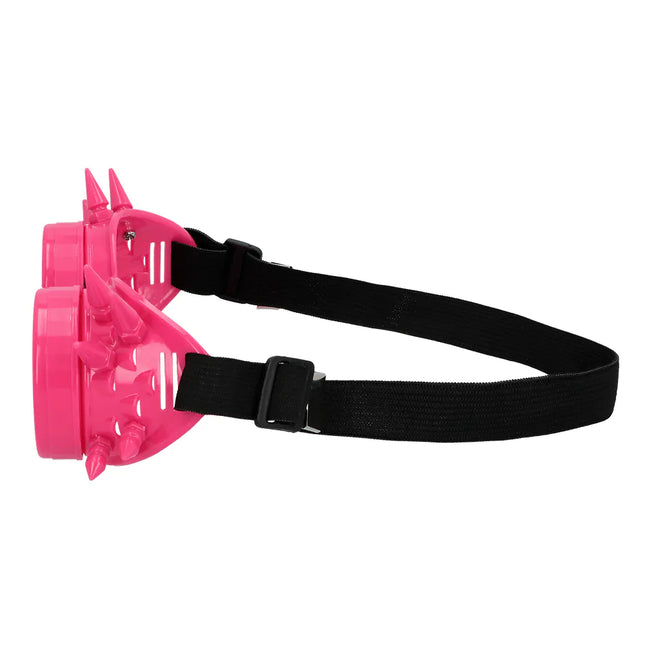 Festival degli occhiali rosa neon