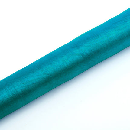 Tessuto Organza Turchese 36cm 9m