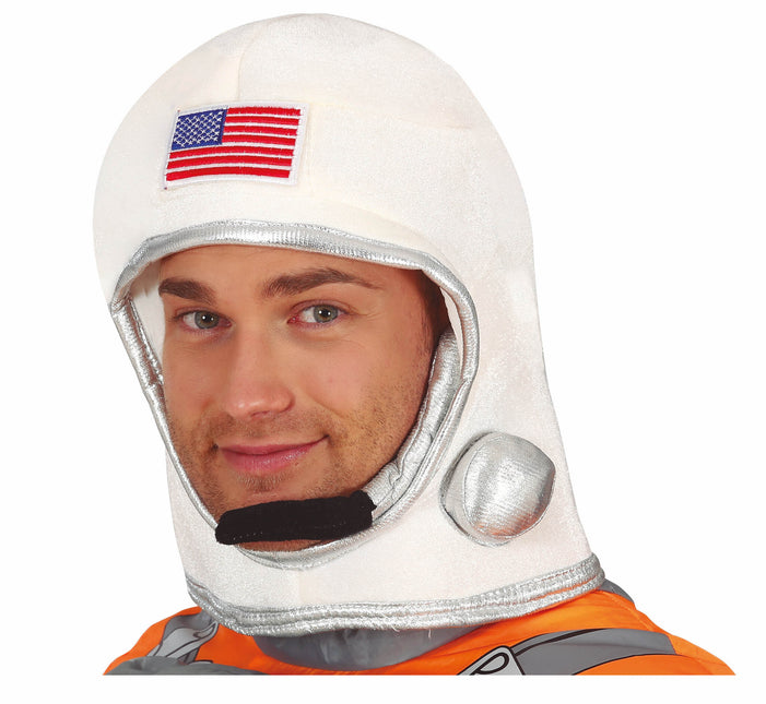 Casco in tessuto da astronauta