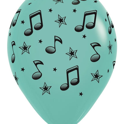Palloncini Note Musicali 30cm 25pz