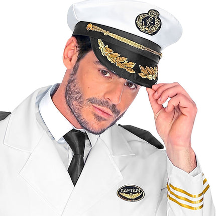 Capitan Cap in oro bianco