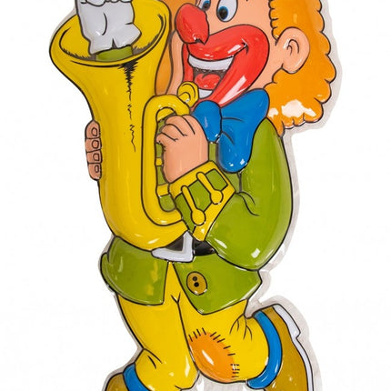 Decorazione da parete Clown Giacca Verde 60cm