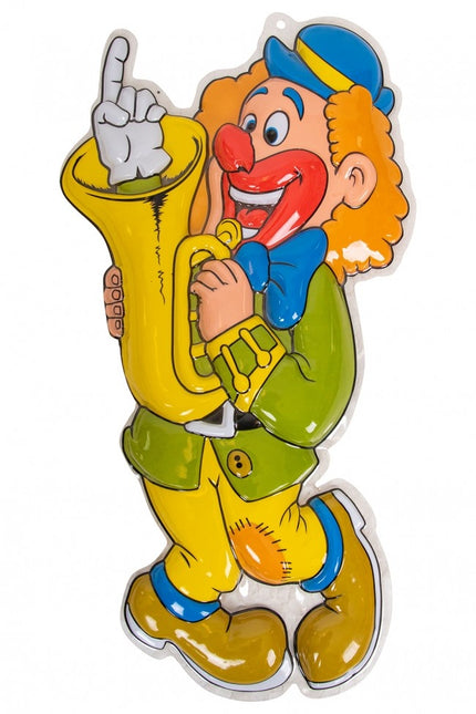 Decorazione da parete Clown Giacca Verde 60cm