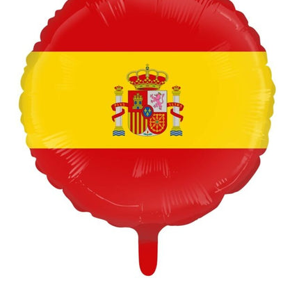 Palloncino ad elio Spagna vuoto 45 cm