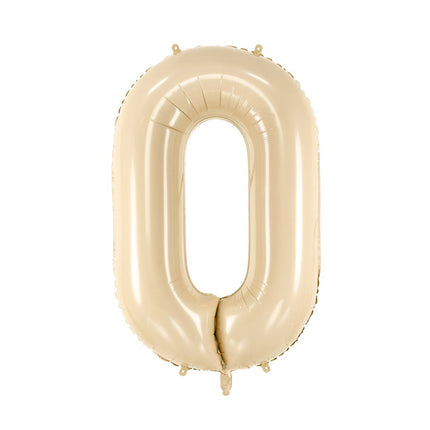 Palloncino 0 Year Figure Beige Vuoto 72cm