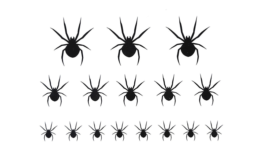 Tatuaggi finti di Halloween Ragni