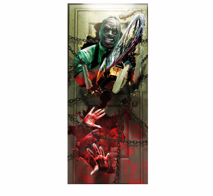 Poster Halloween Motosega 1,8m