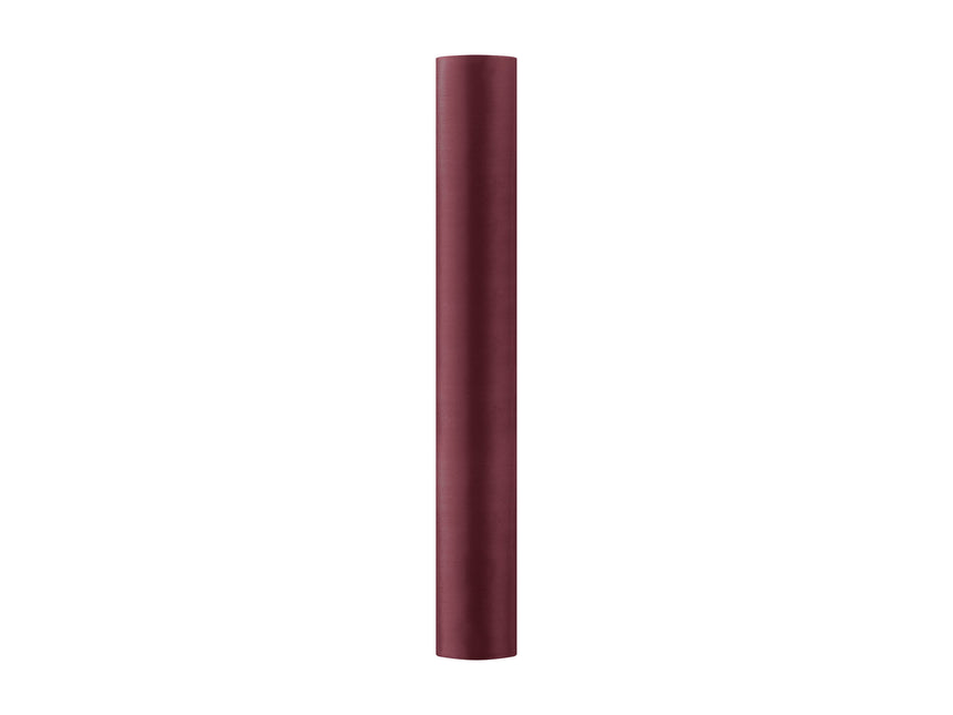 Runner da tavola rosso bordeaux 36cm 9m