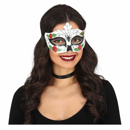 Maschera occhi Halloween Spider