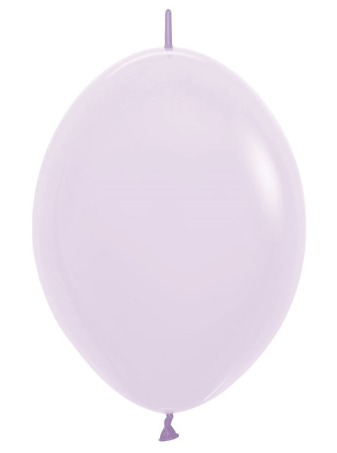 Palloncini Pastello Opachi Lilla 30cm 50pz