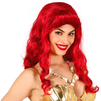 Parrucca da principessa del mare