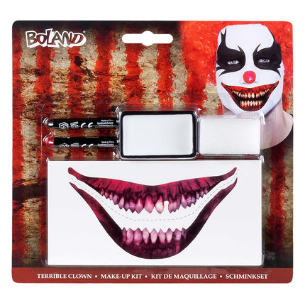 Set trucco Halloween Clown