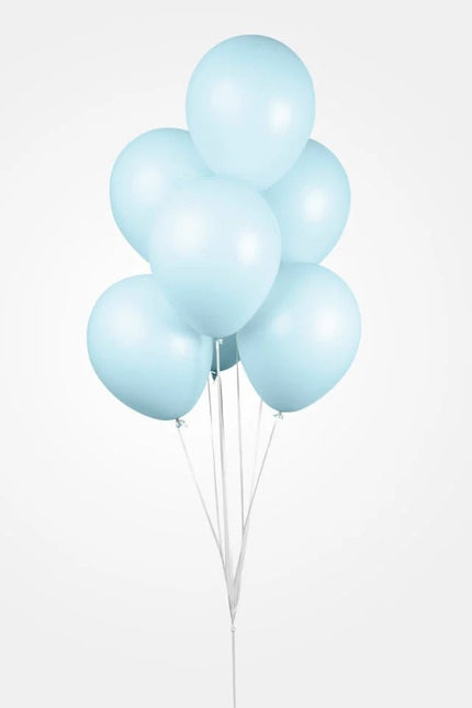 Palloncini azzurri pastello Macaron 30cm 100pz