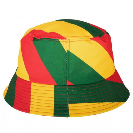 Cappello da pescatore Rosso/Giallo/Verde