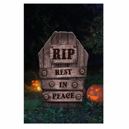 Decorazione di Halloween Lapide Rip 56cm