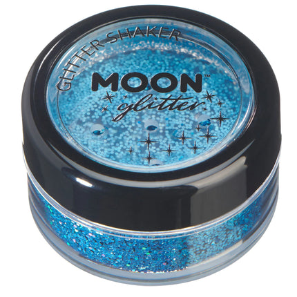 Moon Glitter Holographic Glitter Shakers Blu 5g