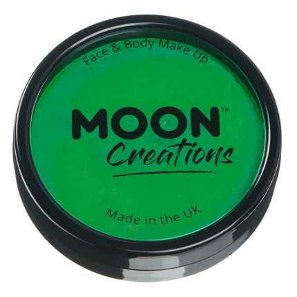 <tc>Moon Creations</tc> Vaschette per torte Pro Face Paint Verde brillante 36g