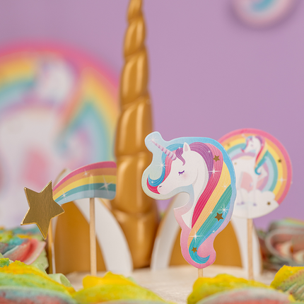 Bastoncini da cocktail Unicorno