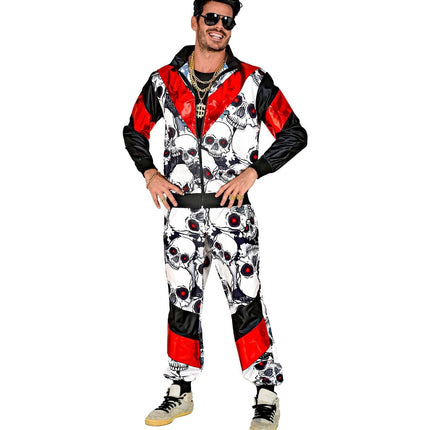 Tuta di Halloween Teschi difettosi