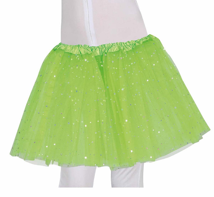 Stelle Tutu verde lime 30 cm