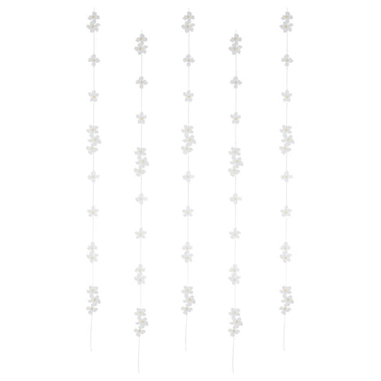 Nastro di fiori per palloncini 1m 5pz