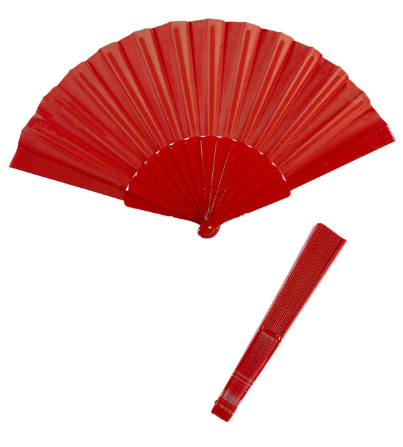 Tessuto a ventaglio rosso