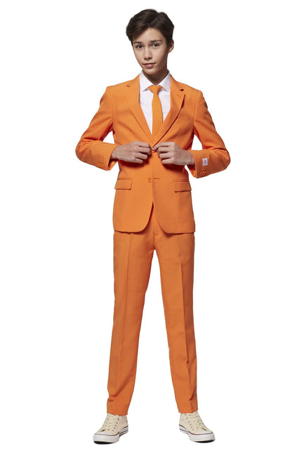 Tuta arancione ragazzo adolescente <tc>OppoSuits</tc>