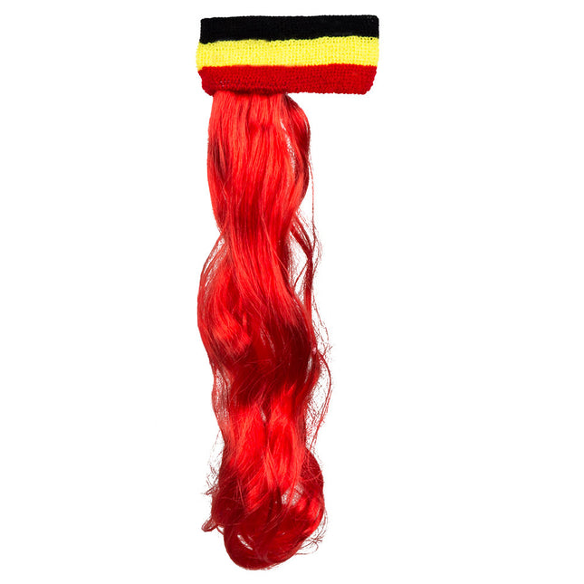 Fascia Belgio con capelli