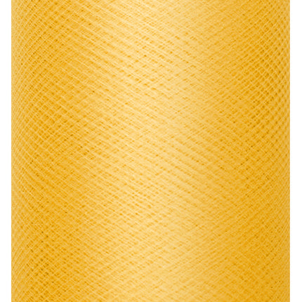 Rotolo di tulle giallo rigido 30cm 50m