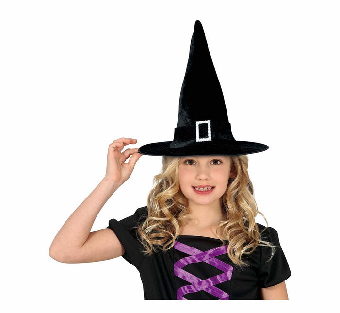 Cappello da strega nero bambino