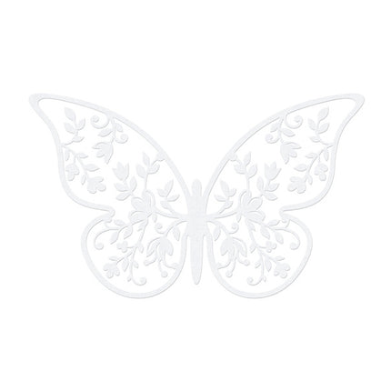Decorazione da tavolo Farfalla di carta 8cm 10pz
