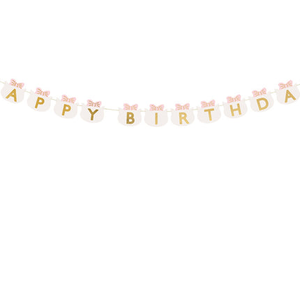 Ghirlanda di lettere Happy Birthday 2,8 m