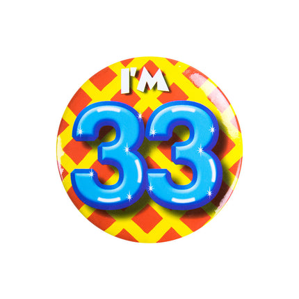 Ho 33 anni Bottone 33 5,5 cm