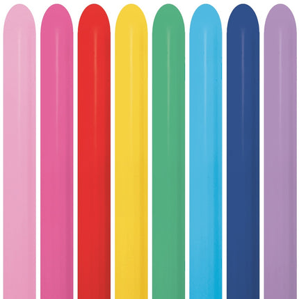Palloncini da modellare Fashion Mix 5cm 152cm 100pz