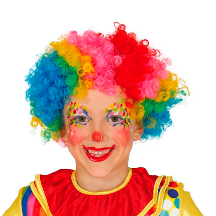Parrucca da clown per bambino
