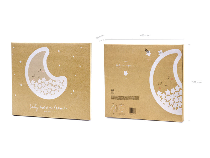 Libro degli ospiti in legno Luna 38,5 cm