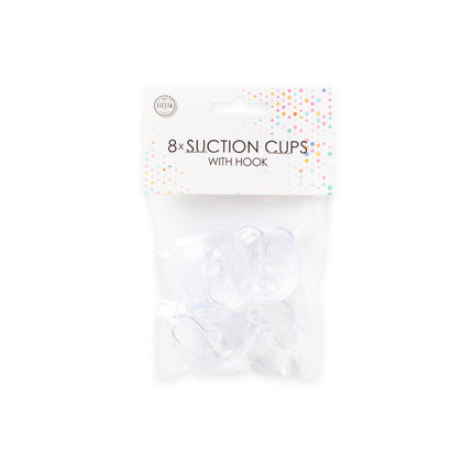 Ventose con ganci 8 pezzi