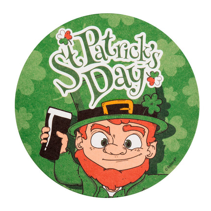 Sottobicchieri di San Patrizio 10cm 10pz