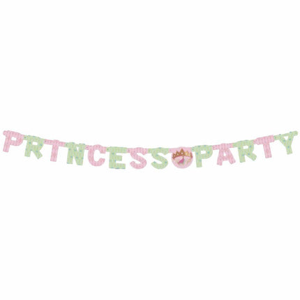 Ghirlanda di lettere delle principesse Party 1,8m
