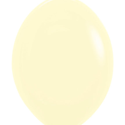 Palloncini giallo pastello opaco 30cm 50pz