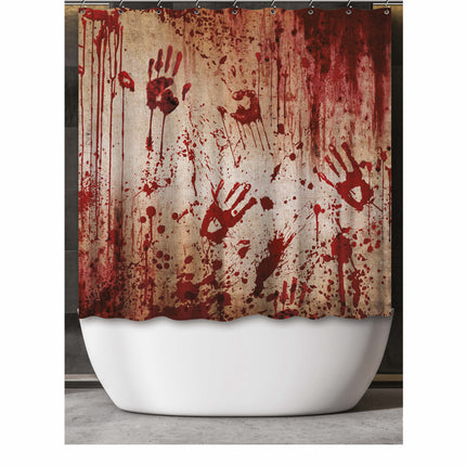 Tenda di Halloween Mani insanguinate