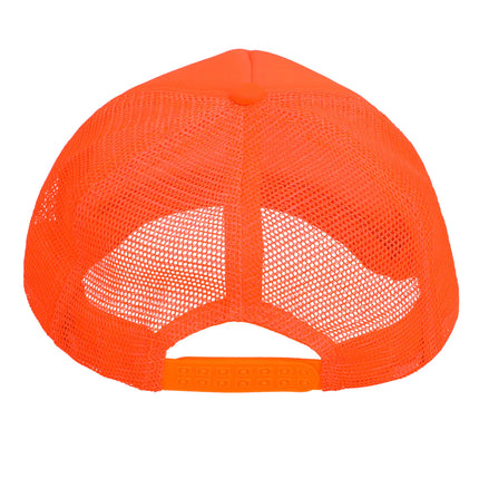 Cappello arancione neon regolabile