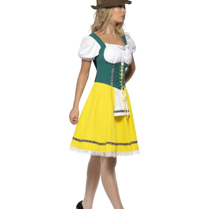 Abito Dirndl Oktoberfest Giallo