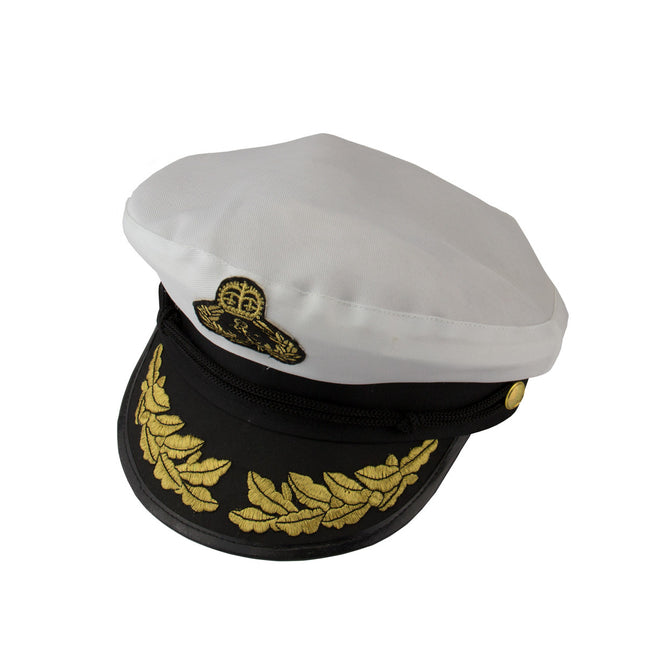 Berretto da capitano Bianco