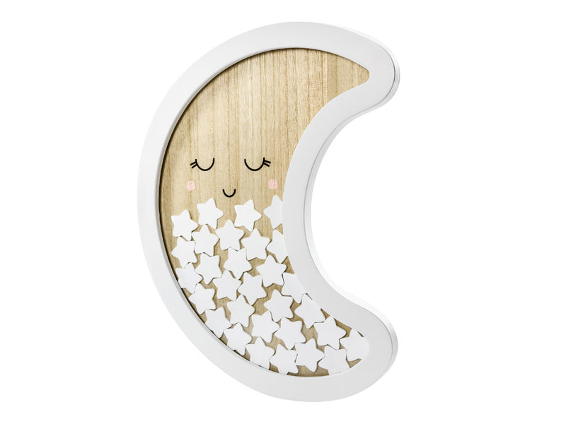 Libro degli ospiti in legno Luna 38,5 cm