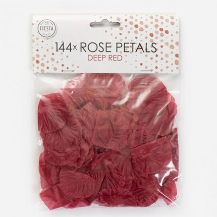 Petali di rosa rosso scuro 144pz