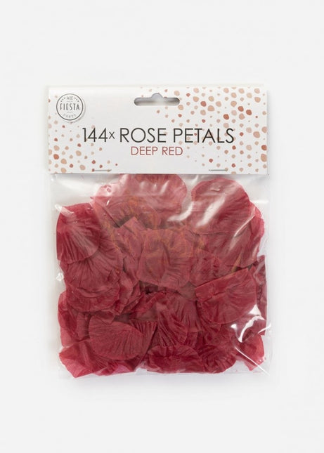 Petali di rosa rosso scuro 144pz