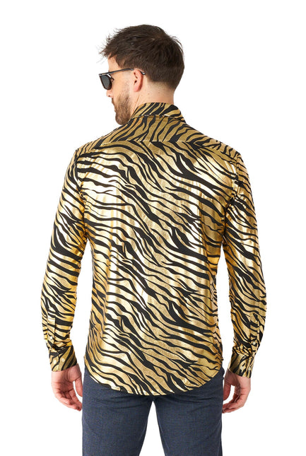Camicia Tiger Gold Uomo <tc>OppoSuits</tc>