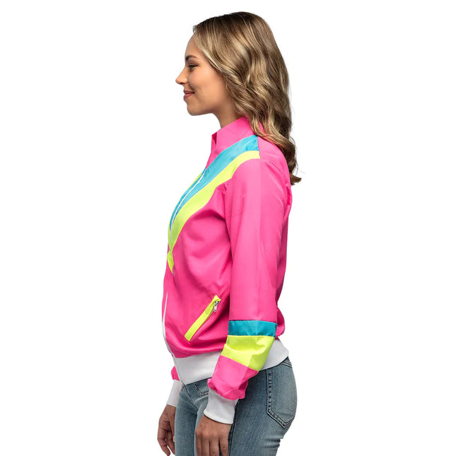Giacca da allenamento colorata difettosa da donna