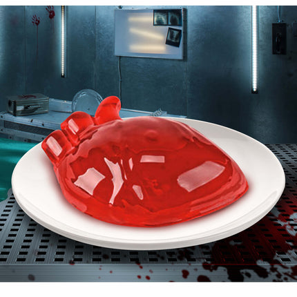 Stampo Halloween a forma di cuore per gelatina 16 cm
